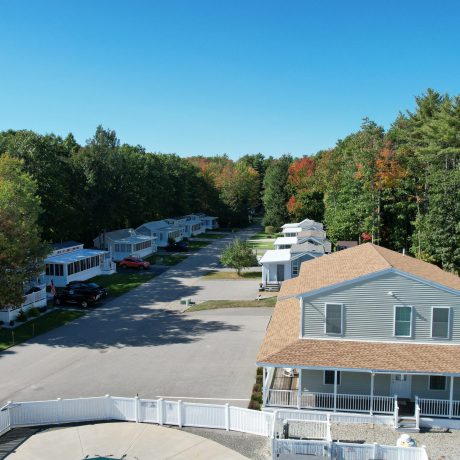 Aerial view of a neighborhood at Seacoast Resort